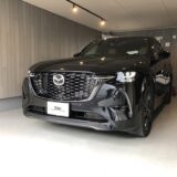 マツダ・CX-60　ボンネット凹み　デントリペア