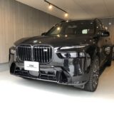 BMW・X7　リアゲート凹み　デントリペア